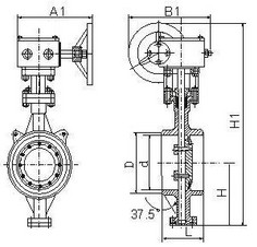 焊接式硬密(mì)封蝶閥